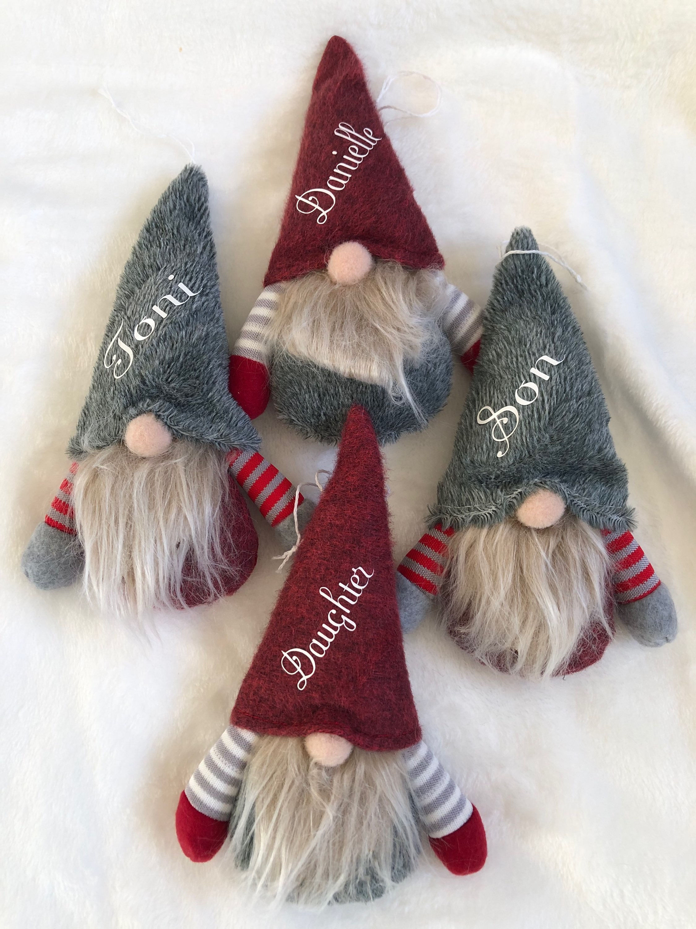 Personalised hanging gonk