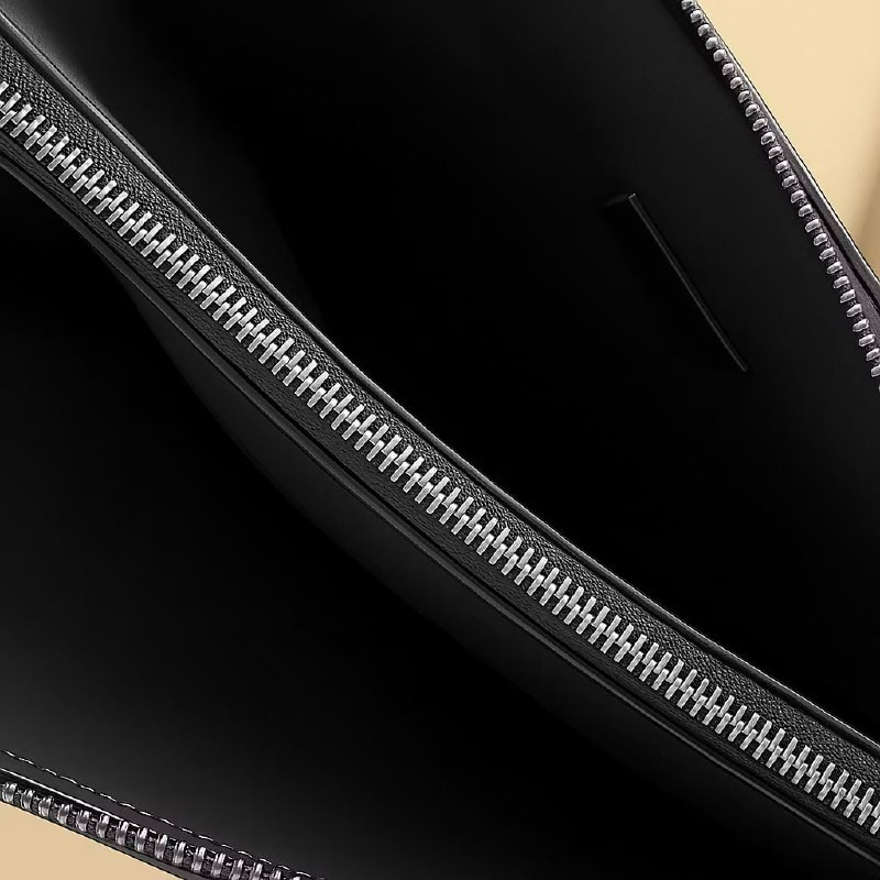 Thumbnail: Louis Vuitton Black Monogram Leather Handbag