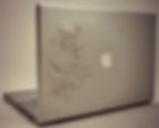 Laptop Etching