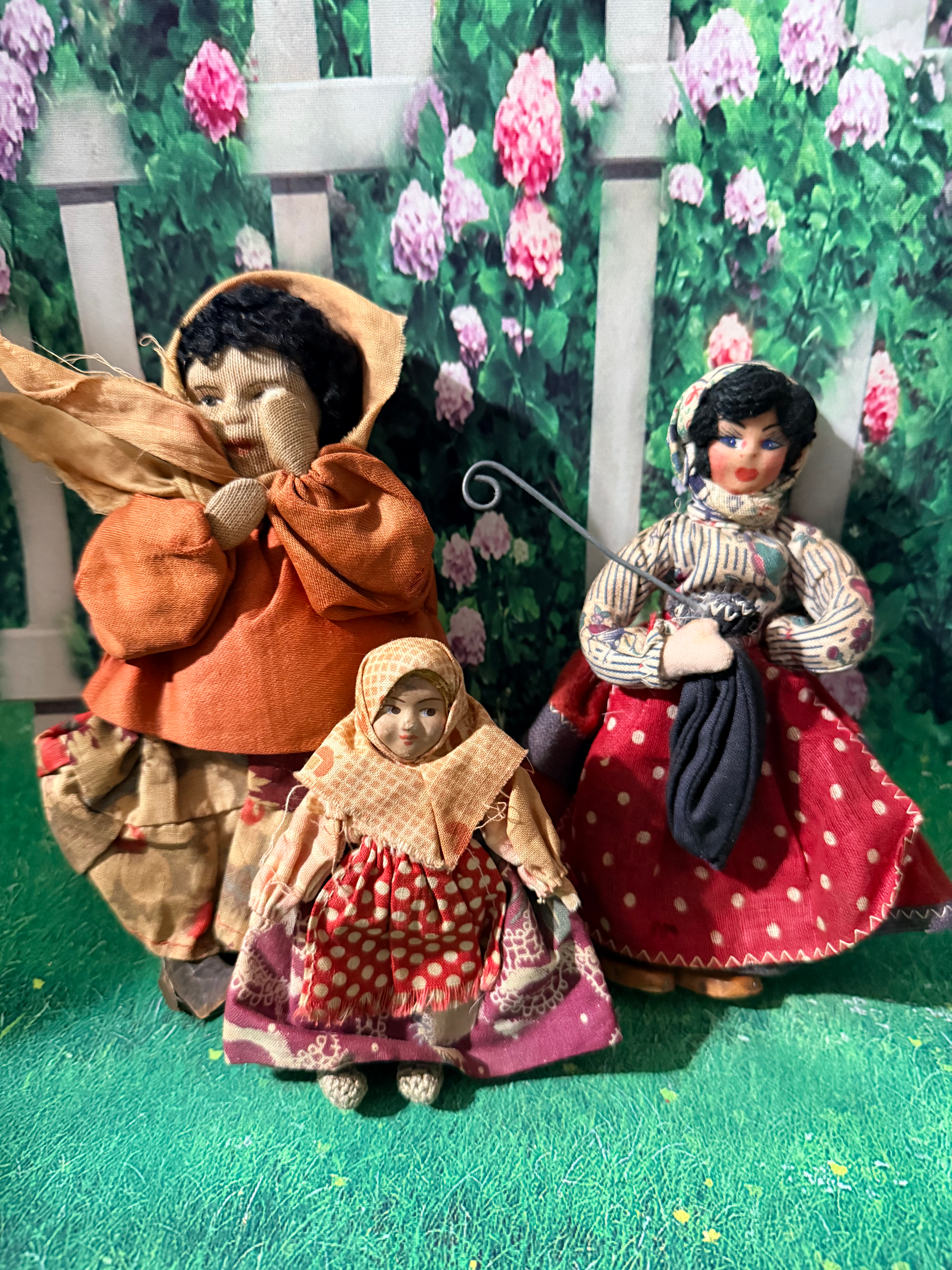 Adopt Me: International Lot of Cloth and Wire Dolls