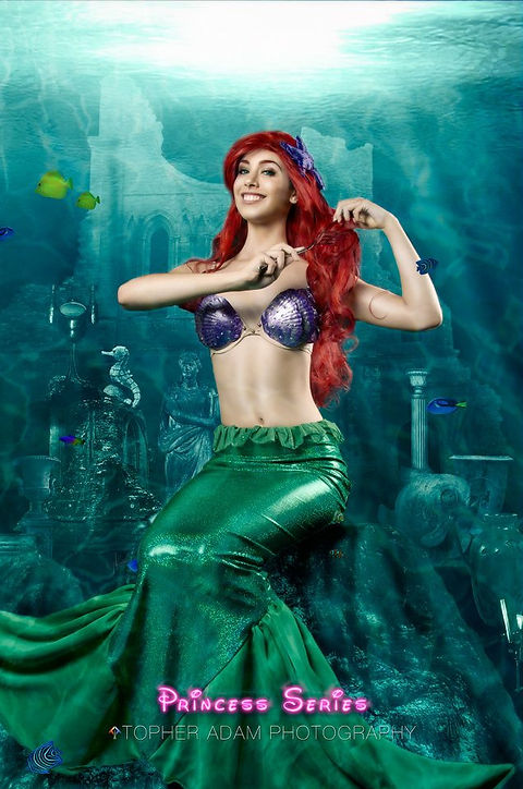 how to dress up as ariel the mermaid Little Mermaid Costumes: How We Made Them Unique and Under Budget