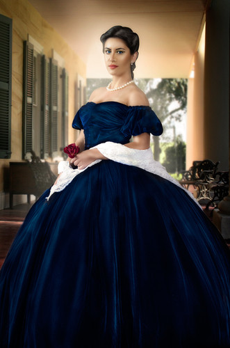 Scarlett OHara Gone with the Wind Blue Gown