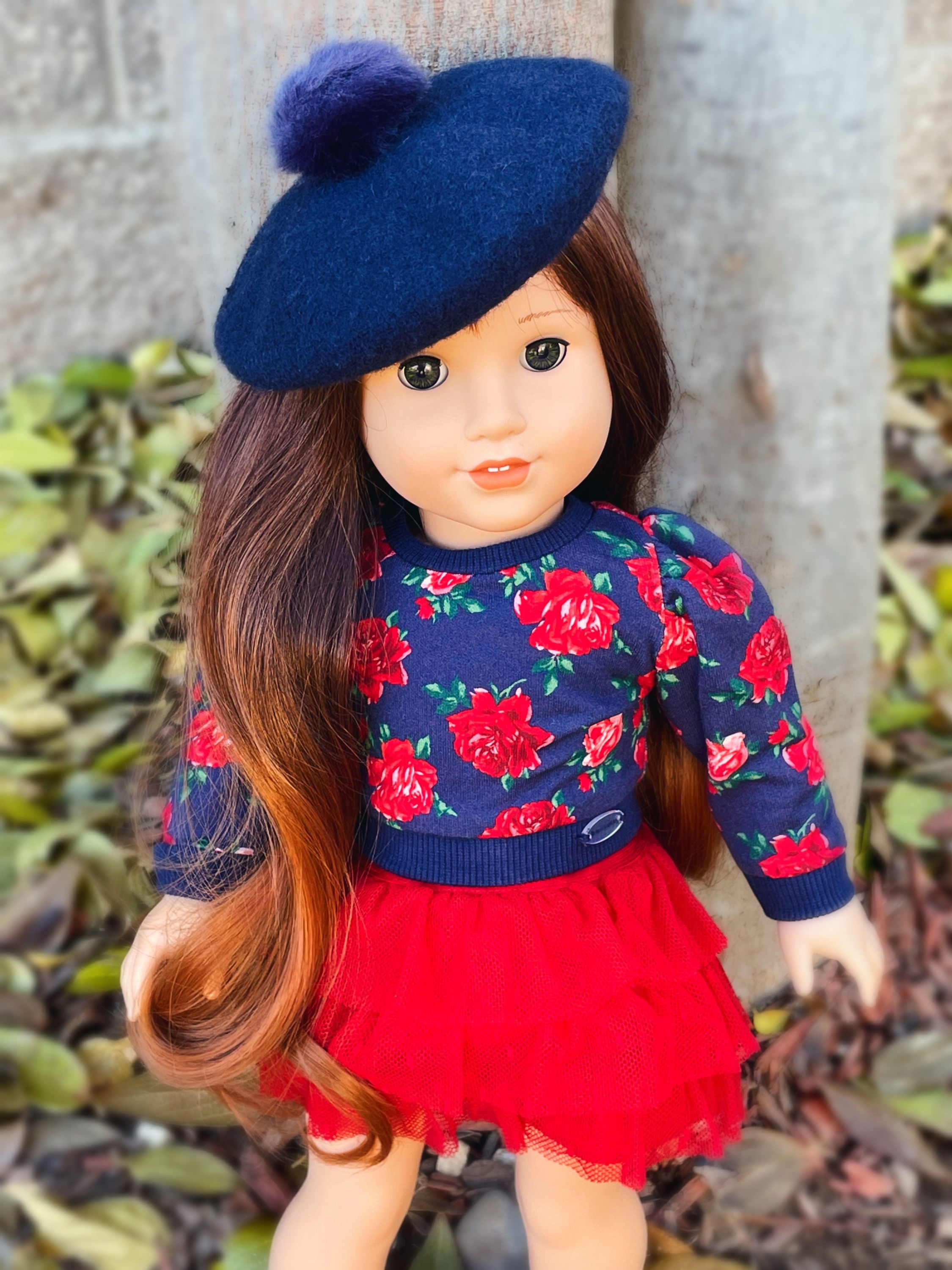 COLORTASTIC Sasha in Caramel Pecan Size 11-12" for American Girl and 18" Dolls