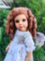 Thumbnail: Cecile in Gingersnap Wig Size 11-12” for American Girl and 18" Dolls