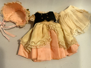 Breathing new life into stained and damaged doll clothes