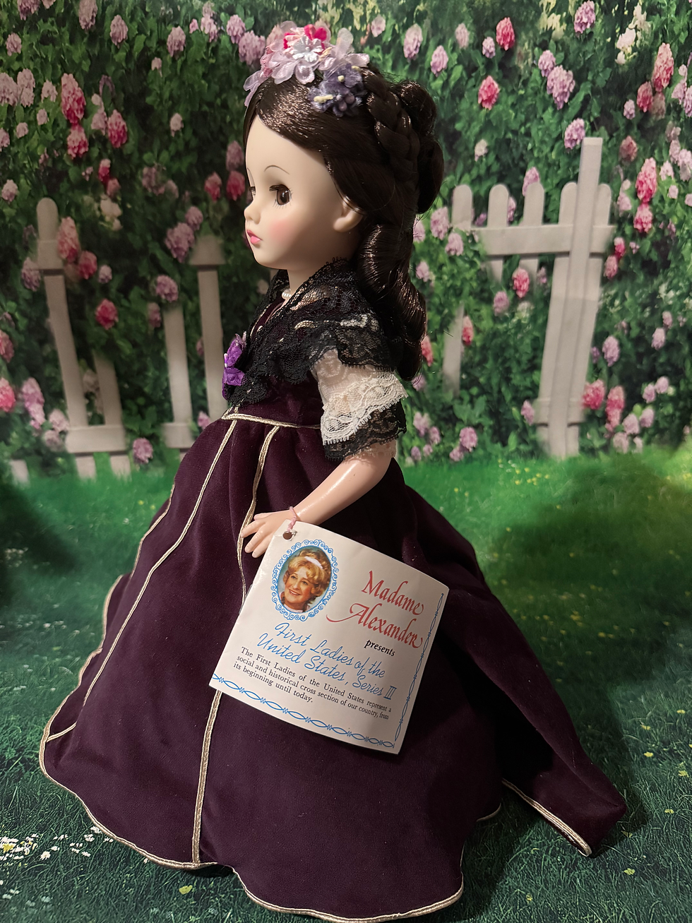 Thumbnail: Adopt me: Madame Alexander 14” First Ladies Mary Todd Lincoln Series 3 Doll 