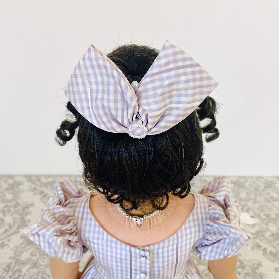Thumbnail: Premium Historical Jane Wig 11-12” for 18 Inch Dolls