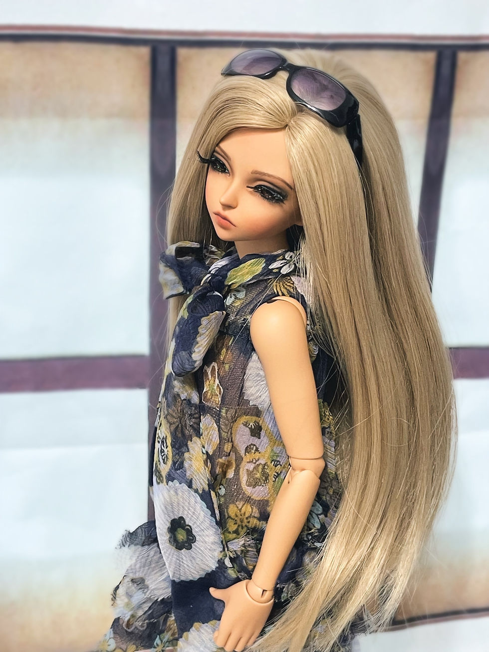 Thumbnail: Abigail in Swedish Blonde Size 7-7.5” for Minifee Ellowyne and 1/4 Scale Dolls