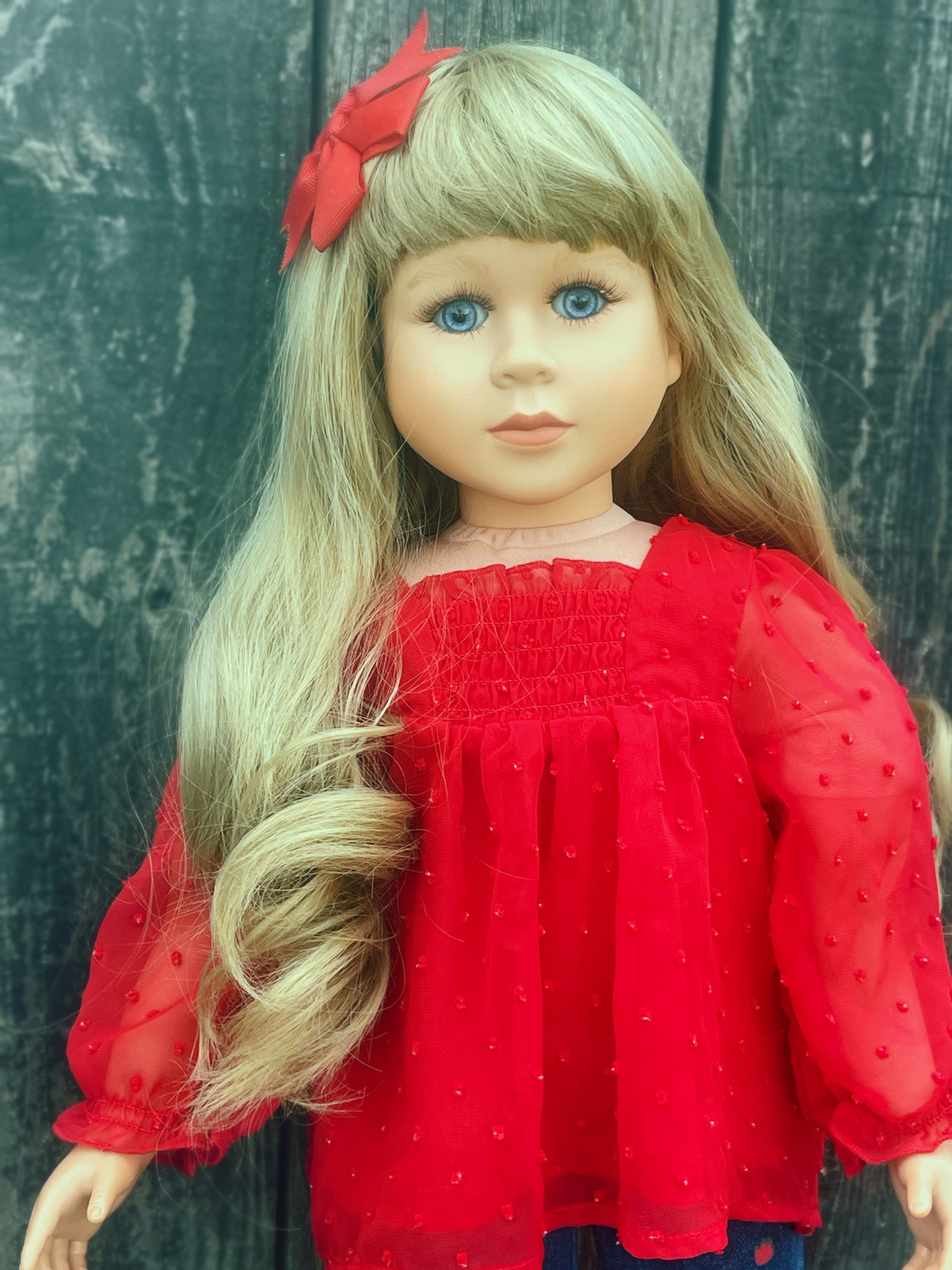 Jennifer Wig in Classic Blonde Size 13-14” for My Twinn Dolls