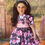 Thumbnail: Sunday's Best Coral Floral Cotton Dress with Bow for 23” My Twinn Dolls