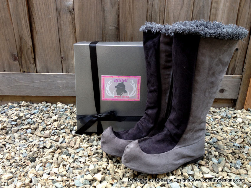 Thumbnail: Kristoff Grey/Black Inspired Spats and Boots
