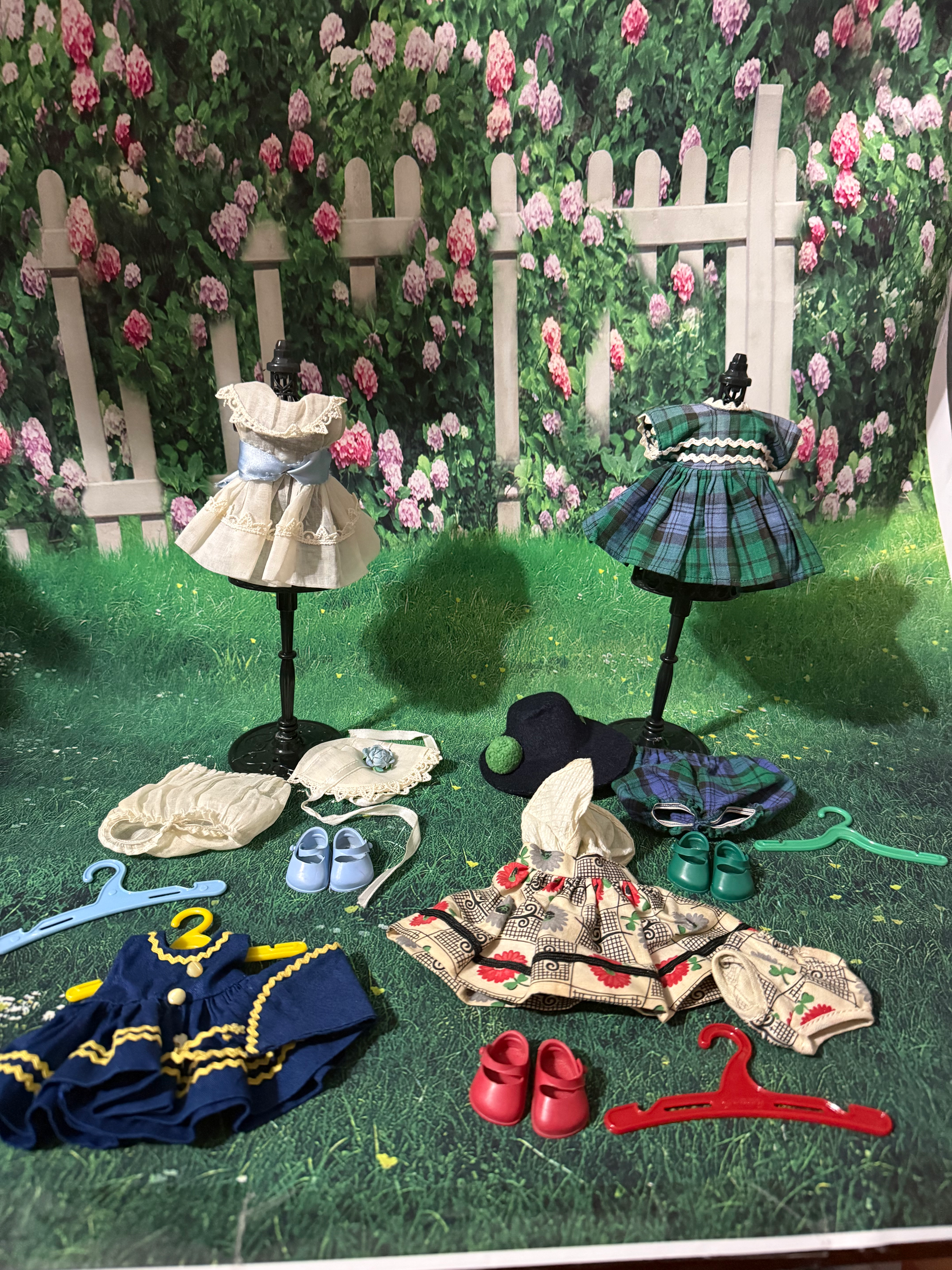 8” Ginger or Ginny Dolls Outfits Dresses and Hats Lot #2