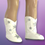 Thumbnail: Star Cowgirl Boots in White/Silver for American Girl or 18" Dolls