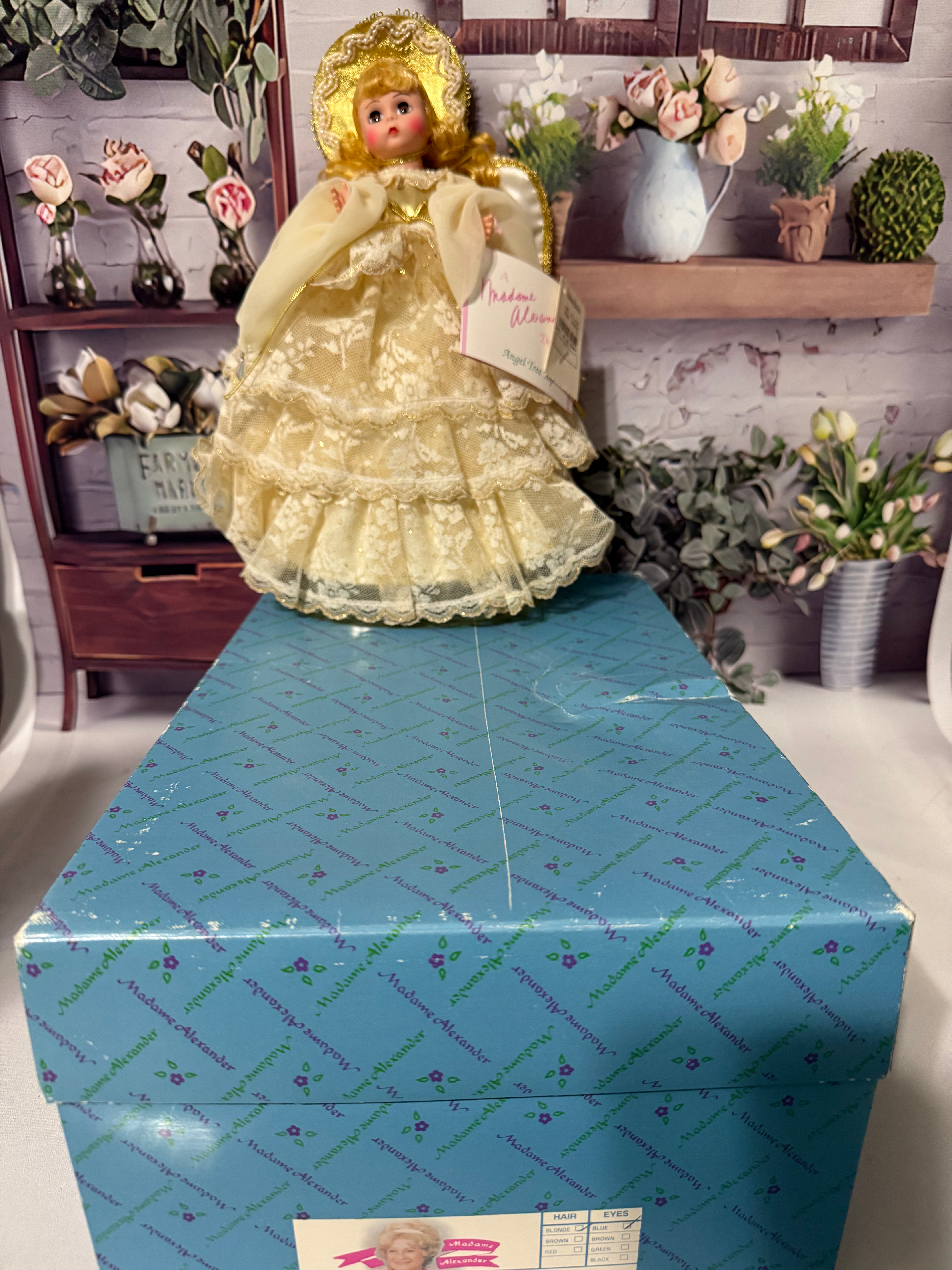 Adopt me: Madame Alexander 12” Angel Tree Topper #852