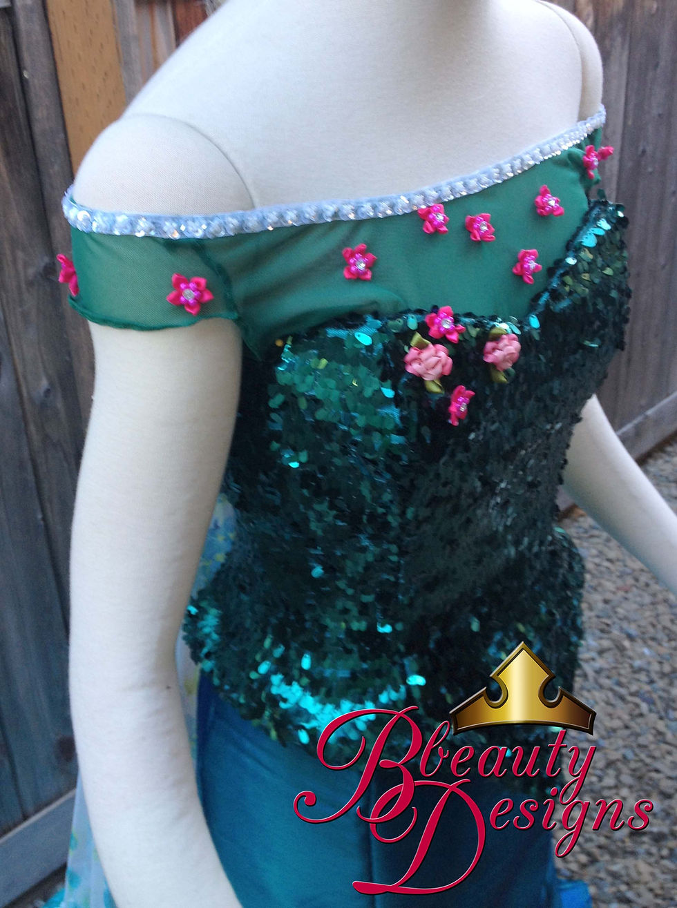 Thumbnail: Elsa Frozen Fever Summer Dress Costume Gown