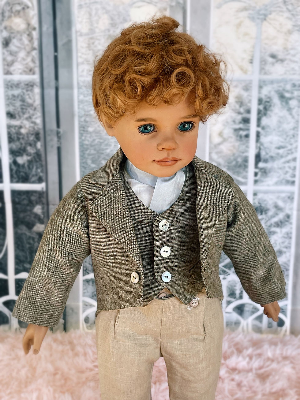 Thumbnail: Josh Wig in Semi Real Golden Blonde Size 11-12”