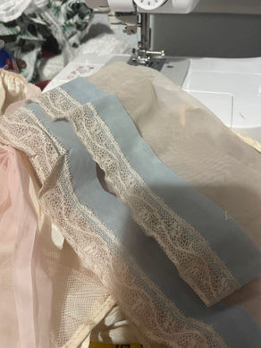 All is not Lost - Restoring a shredded antique doll dress