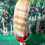 Thumbnail: Constance Platinum Blonde 100% Angora Wool Wig 8-9"