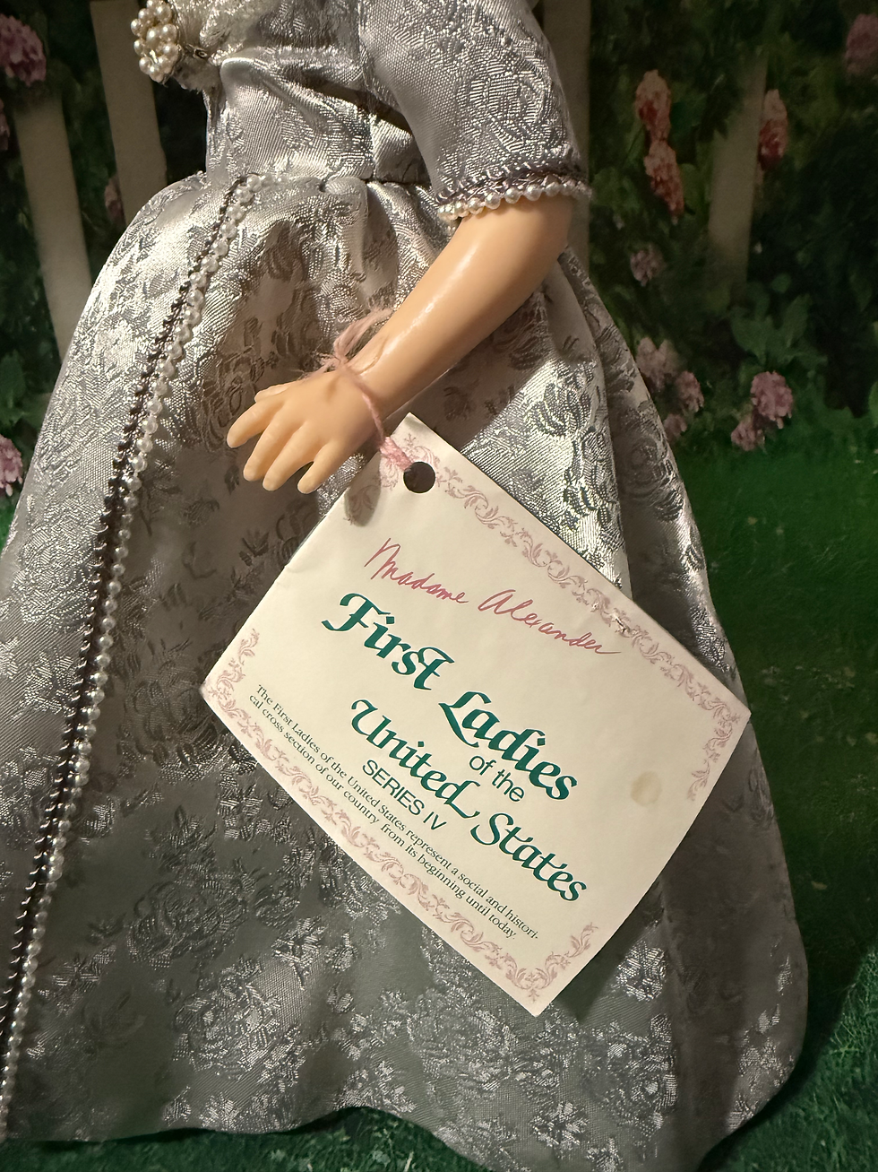 Thumbnail: Adopt me: Madame Alexander 14” First Ladies Mary McElroy Series 4 Doll 