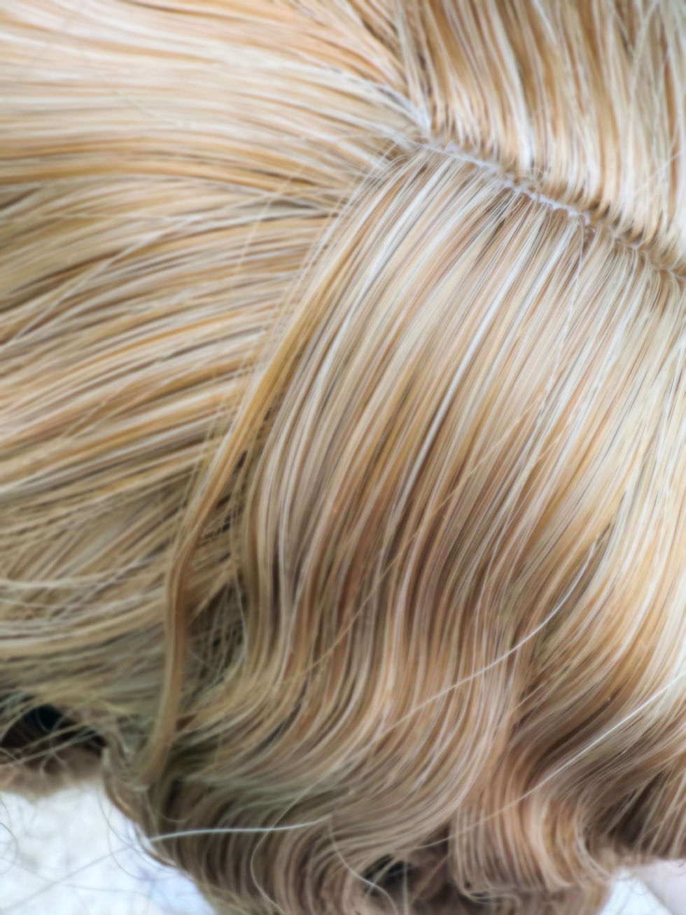 Thumbnail: Constance in Golden Blonde Size 13-14” Wig for My Twinn Dolls