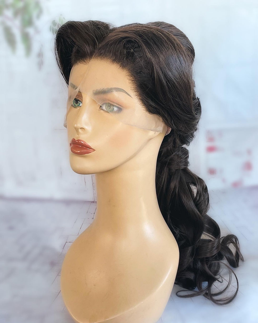 Thumbnail: Belle Lacefront Updo Wig