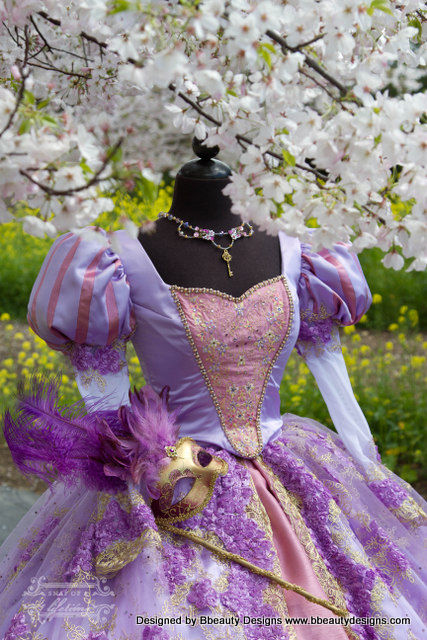 Thumbnail: Fantasy Rapunzel Tangled Masquerade Adult Costume