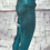Thumbnail: Minifee/Tonner/Ellowyne Doll Leggings in Teal/Black Holographic 1/4 Scale Pants