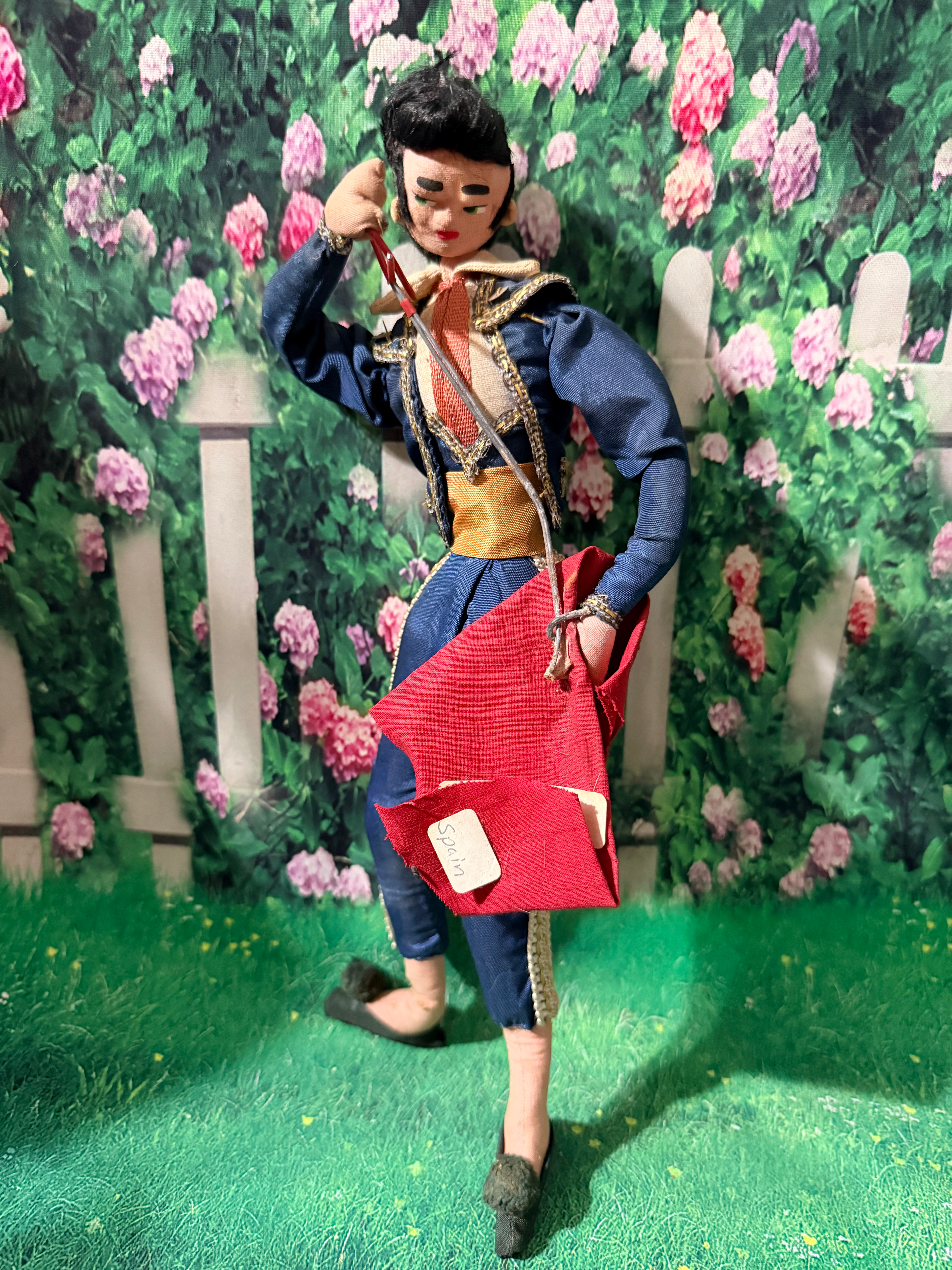 Adopt Me: International 12” Spanish Matador Cloth and Wire from Spain Doll