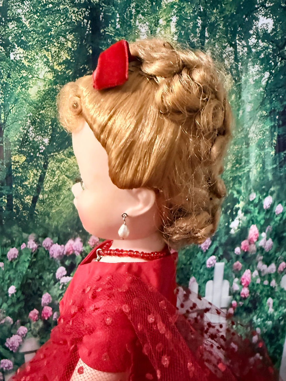Thumbnail: Adopt me: Madame Alexander 21” 1958 Cissy Lady in Red Doll 