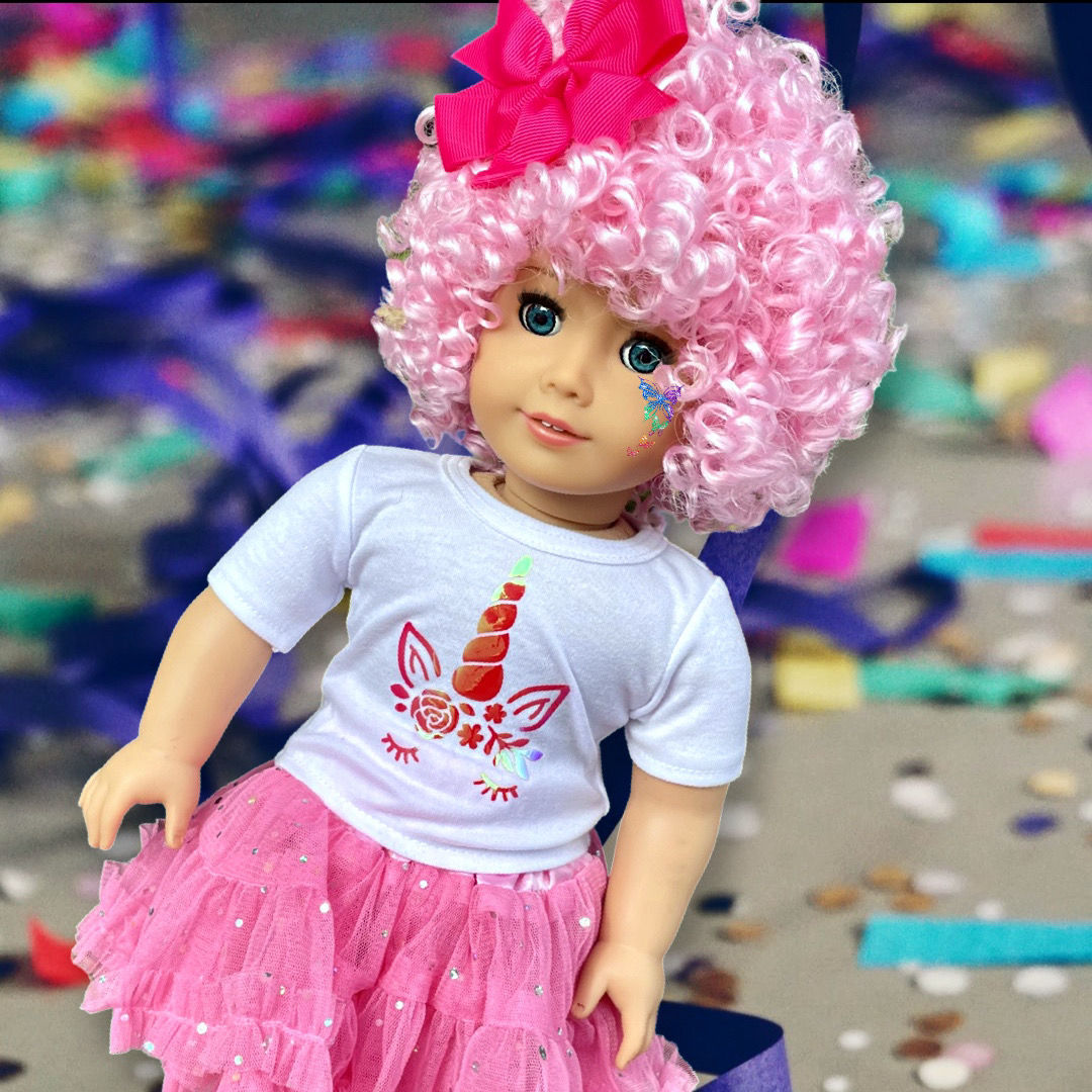 Alexis in Petal Pink Size 11-12" for American Girl and 18" Dolls