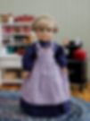 Thumbnail: Gretyl in Swedish Blonde Wig Size 11-12” for American Girl Kirsten and 18” Dolls