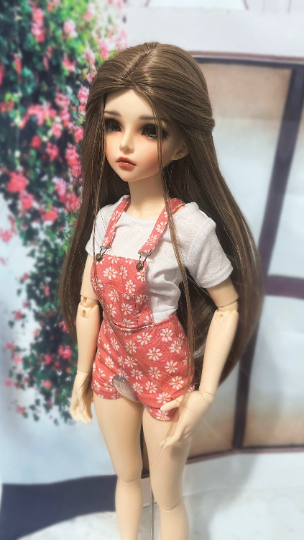 Thumbnail: Abigail in Light Brown Size 7-7.5” for Minifee Ellowyne and 1/4 Scale