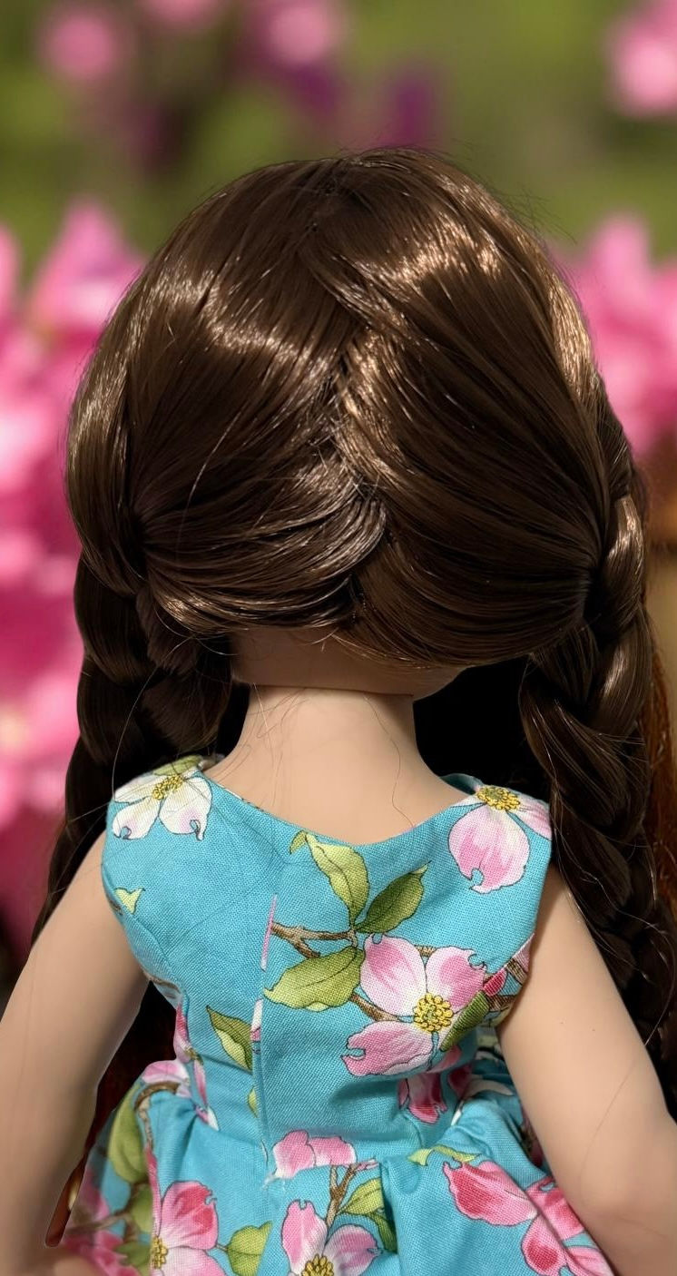 Thumbnail: Molly Replacement Wig in Light Brown Size 10-11” for Gotz Happy Kidz Dolls