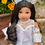 Thumbnail: Katie in Black as Midnight Wig Size 11-12” for 18" Branded Dolls