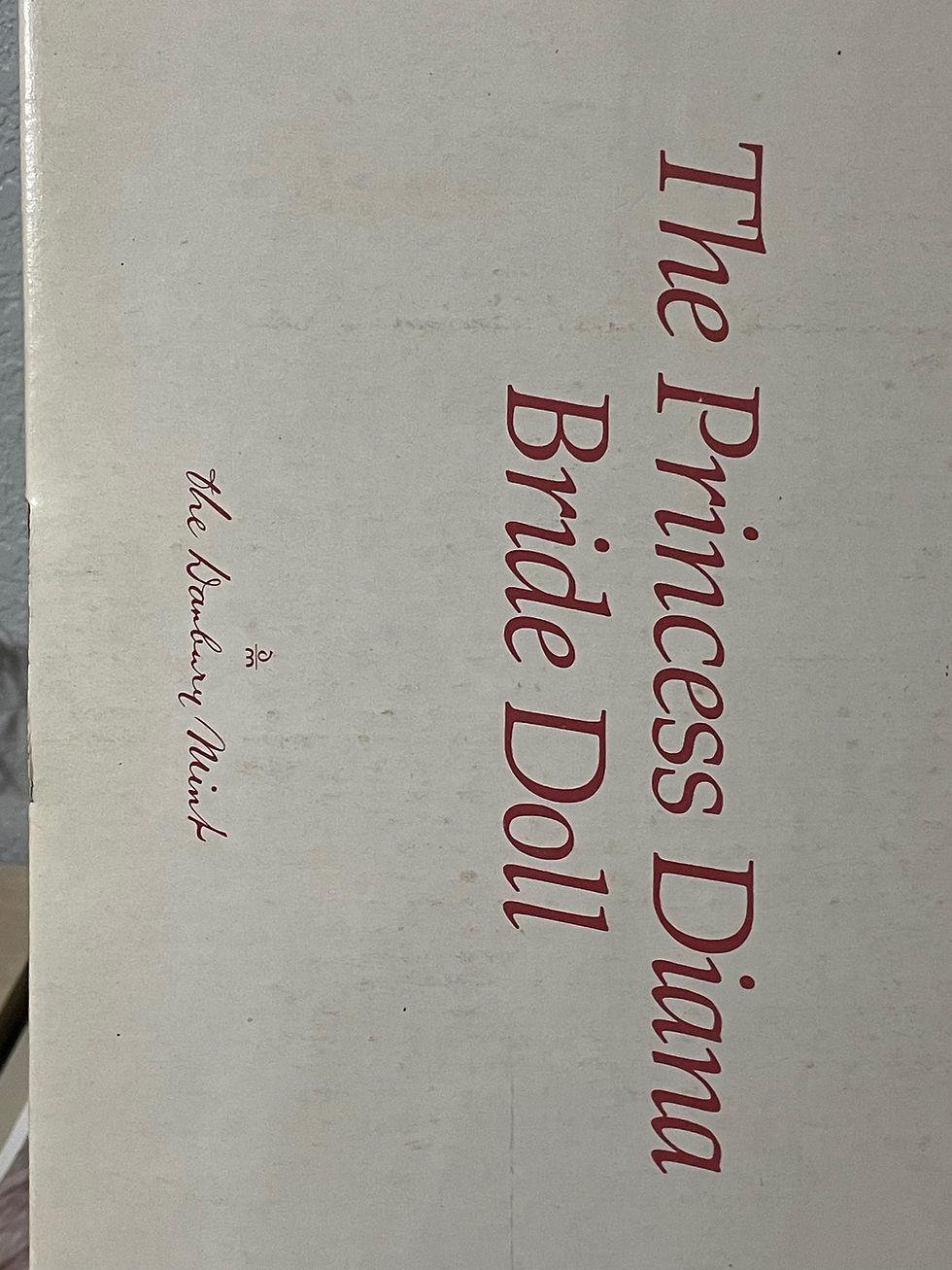 Thumbnail: Adopt Me: Danbury Mint Princess Diana Bride Doll Porcelain