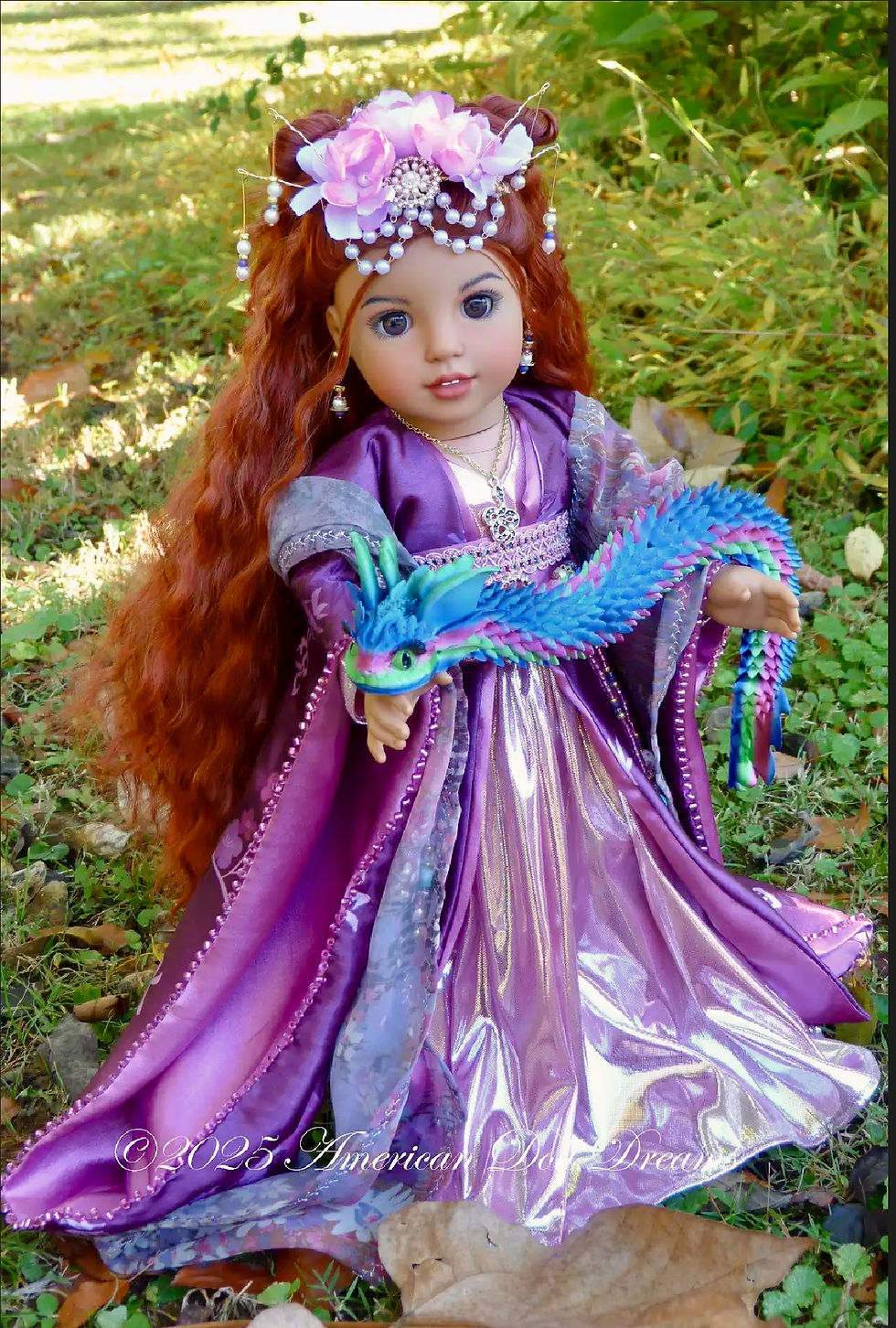 Fantasy for Dolls - Issue 26 Princess An by American Doll Dreams