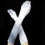Thumbnail: Satin Gloves - Light Blue