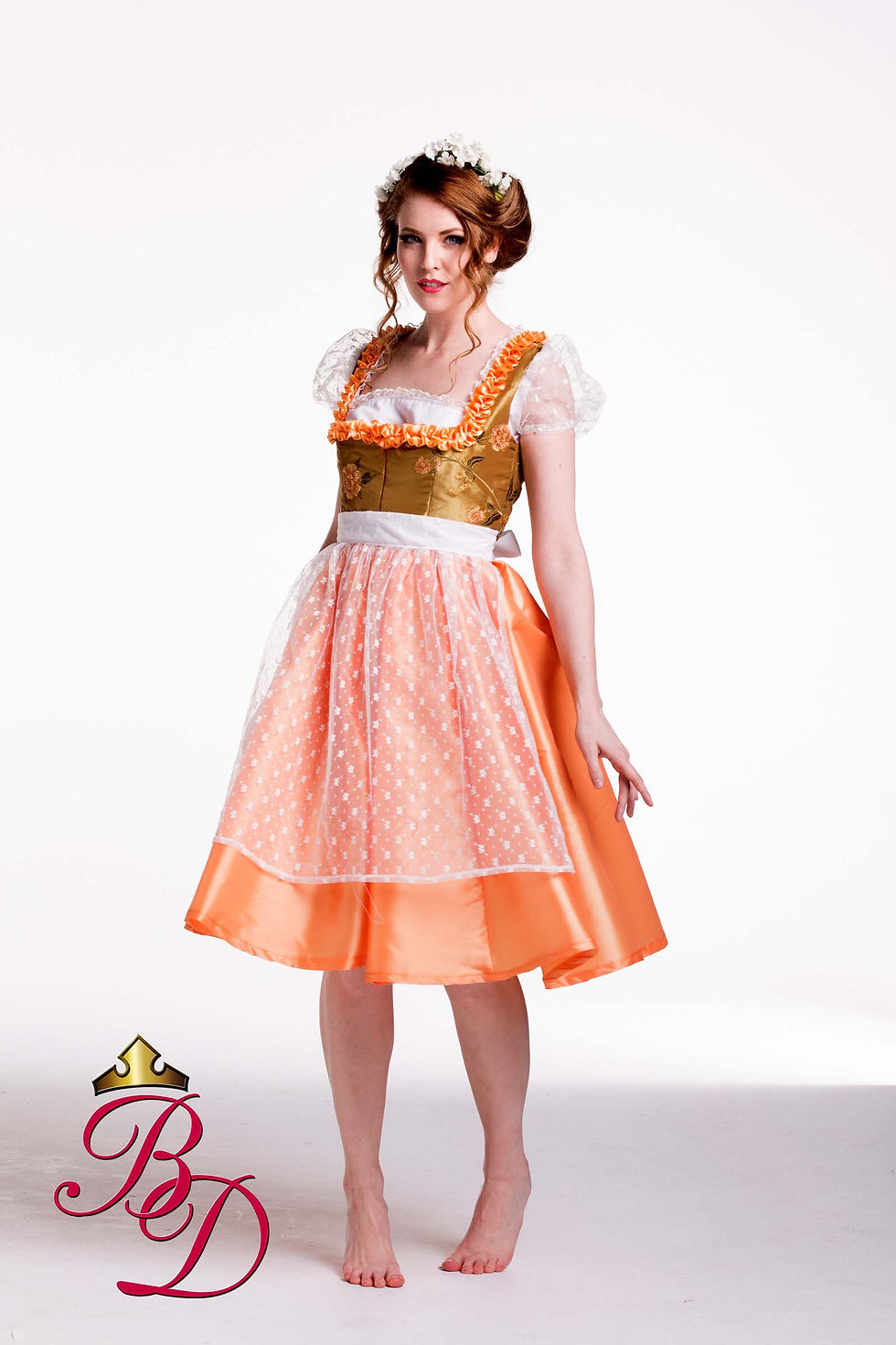 Thumbnail: German Dirndl  "Dahlia" Costume