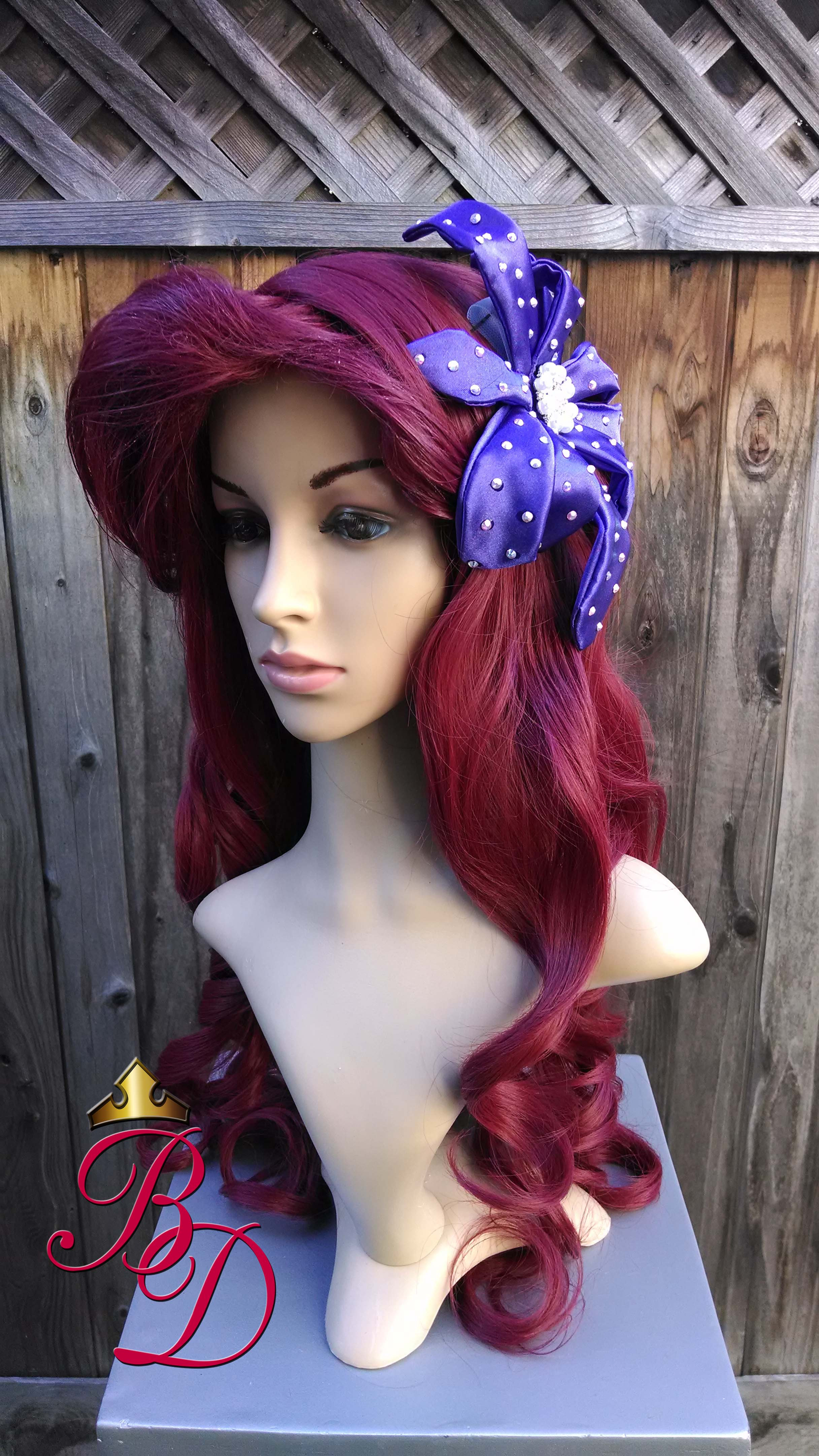 Ariel Little Mermaid Wig Version D Screen Quality ...