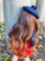Thumbnail: COLORTASTIC Sasha in Caramel Pecan Size 11-12" for American Girl and 18" Dolls