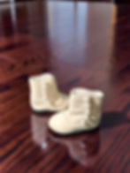 Thumbnail: Victorian Button Boots in Cream for Ruby Red Fashion Dolls