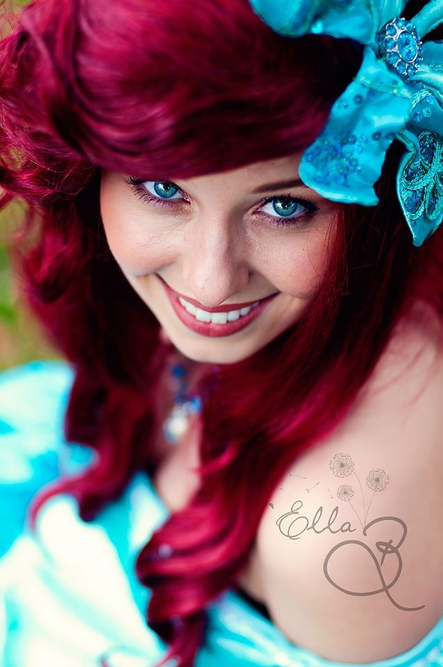 Thumbnail: Ariel Mermaid Aqua Sea Foam Park Dress Costume (A)