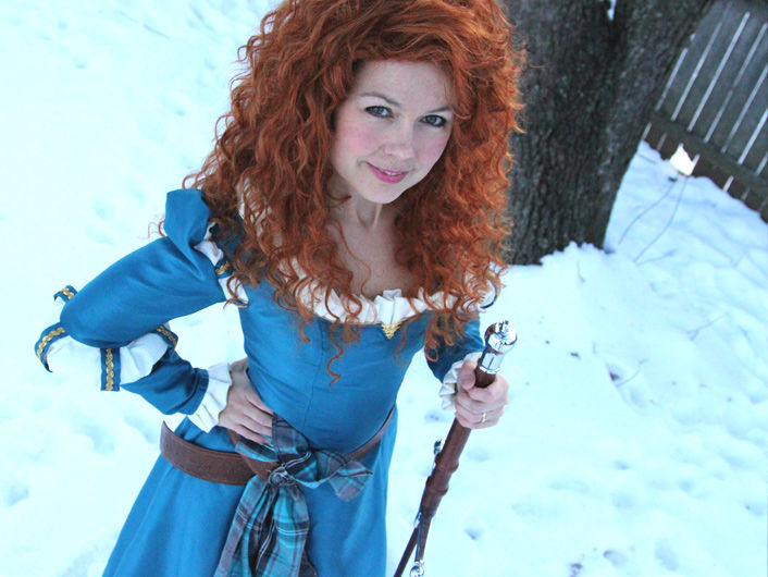 Thumbnail: Merida Brave Inspired Adult Costume Version A
