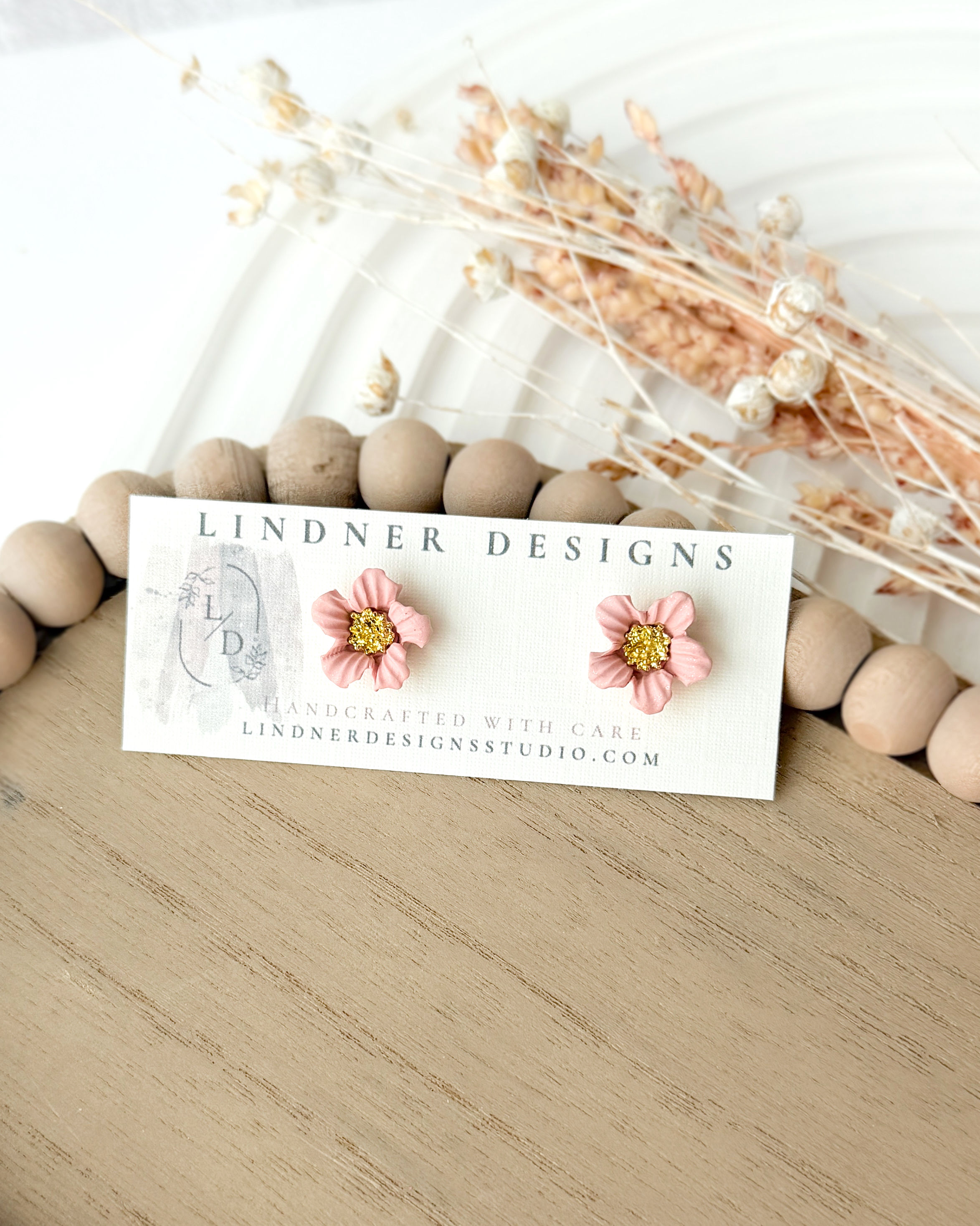 Flower Stud Earrings