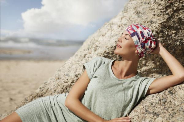 Thumbnail: LOTUS PRINTED TURBAN