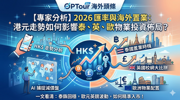 「2026年匯率對海外物業投資影響分析:涵蓋泰國、英國與歐洲市場的資產配置策略圖表。」