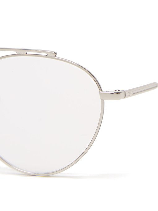Thumbnail: DIOR HOMME SUNGLASSES Round-frame metal glasses