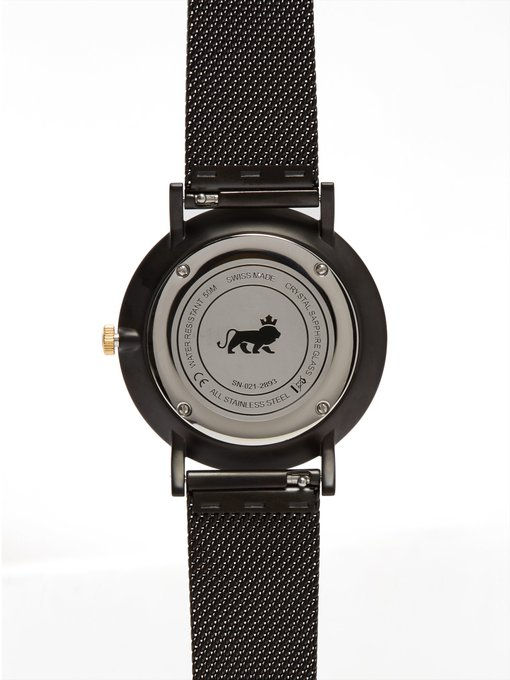 Thumbnail: LARSSON & JENNINGS Lugano stainless-steel watch