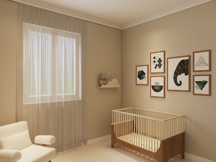 עיצוב חדר לתינוק בסגנון מודרני