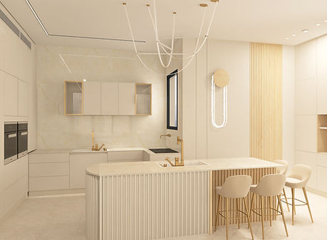 מטבח עם עיצוב מודרני ופונקציונלי – מעצב פנים מומלץ